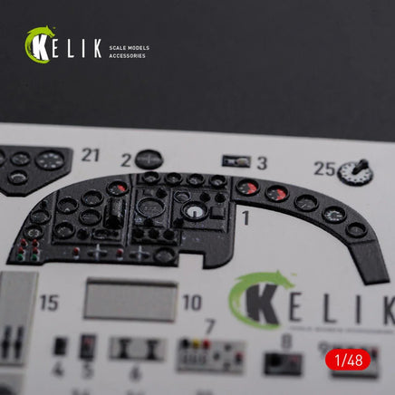 1/48 Reskit KI-21 interior 3D decals for ICM kit - MPM Hobbies
