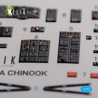 1/72 Reskit CH-47A interior 3D decals for Trumpeter kit - MPM Hobbies