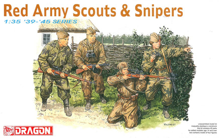 1/35 Dragon Models Red Army Scouts & Snipers - 6068