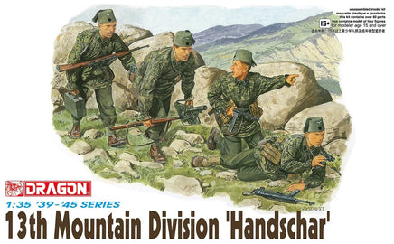 1/35 Dragon Models 13th Mountain Troop "Handschar" - 6067 - MPM Hobbies
