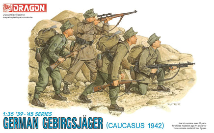 1/35 Dragon Models German Gebirgsjager (Caucasus 1942) - 6045