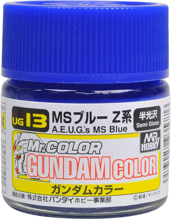 Mr. Hobby Gundam Color MS Zeta Blue 10ml - UG13