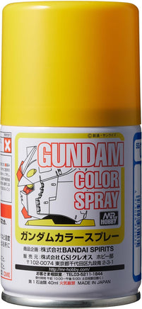 Mr. Hobby Gundam Color MS Yellow Spray 100ml - SG03