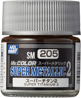 Mr. Hobby - Mr. Color Super Metallic 2 Titanium 2 (10ml) - SM205