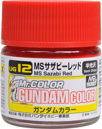 Mr. Hobby Gundam Color MS Sazabi Red 10ml - UG12