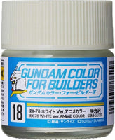 Mr. Hobby Gundam Color RX-78 White 10ml - UG18