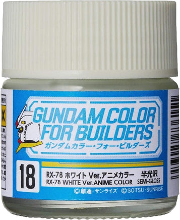 Mr. Hobby Gundam Color RX-78 White 10ml - UG18