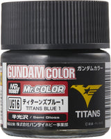 Mr. Hobby Gundam Color MS Titans Blue (1) 10ml - UG16