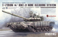 1/35 Meng Russian Main Battle Tank T-72B3M w/ KMT-8 Mine Clearing System - TS053 - MPM Hobbies