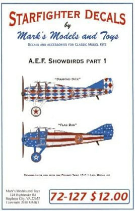 1/72 Starfighter Decals - Showbirds Pt.1 - MPM Hobbies
