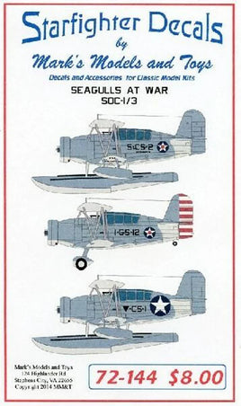 1/72 Starfighter Decals - Seagulls at War - MPM Hobbies