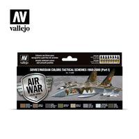 Vallejo 17ml Set of 8 Soviet/Russian colors Tactical Schemes 1960-2000 (Part I) - 71609