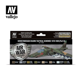 Vallejo 17ml Set of 8 Soviet/Russian colors Tactical Schemes 1978-1989 (Part II) - 71608