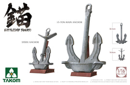 1/16 Takom Battleship Yamato Anchor