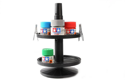 Tamiya Bottled Paint Stand with 4 Alligator Clips 74077 - MPM Hobbies