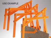 Tamiya Long Universal Arm Set - Orange 70184 - MPM Hobbies