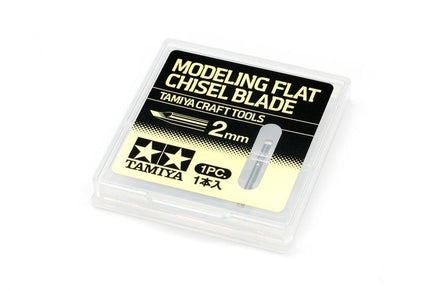 Tamiya Modeling Flat Chisel Blade 2mm #74143 - MPM Hobbies
