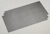 Evergreen .020" (.50mm) PLAIN OPAQUE BLACK POLYSTYRENE SHEET - MPM Hobbies