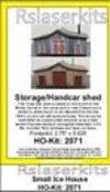HO Rslaserkits Storage/Handcar Shed/Machine Shop - MPM Hobbies