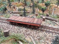 HO Rslaserkits 24ft Flat Car