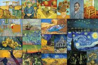 Tomax Puzzles 1000pc Van Gogh Selection