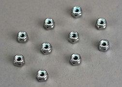 Traxxas Nuts, 4mm nylon locking (10) 1747 - MPM Hobbies