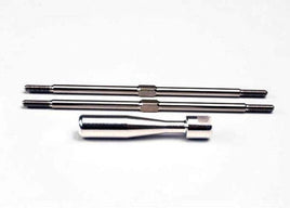 Traxxas Turnbuckles, titanium 105mm (2)/ billet aluminum wrench 2339X - MPM Hobbies