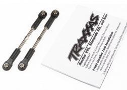 Traxxas Turnbuckles, toe link, 55mm (75mm center to center) (2) (assembled with rod ends and hollow balls) 2445 - MPM Hobbies