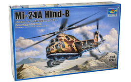1/48 Trumpeter Mi-24A Hind B Plastic Model Kit - MPM Hobbies