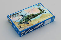 1/48 Trumpeter AH-64A Apache Helicopter Plastic Model Kit - MPM Hobbies