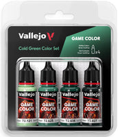 Vallejo Cold Green Color Set 72.383