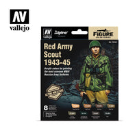 Vallejo Set of 8 (17ml) Red Army Scout 1943-45 - 70248