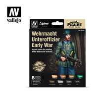 Vallejo Set of 8 (17ml) Wehrmacht Unteroffizier Early War - 70246