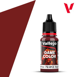 Vallejo 18ml Scarlet Red - 72012 - MPM Hobbies