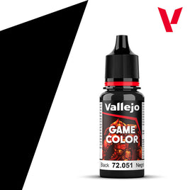 Vallejo 18ml Black - 72051