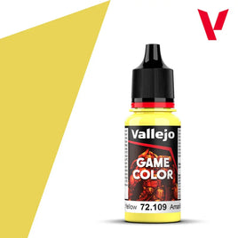 Vallejo 18ml Toxic Yellow - 72109 - MPM Hobbies