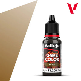 Vallejo Game Color Sepia Wash 18ml 73200 - MPM Hobbies