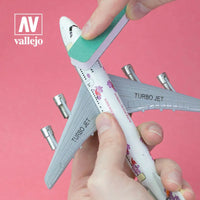 Vallejo Set of 3 (90x19x12 mm) Flexi Sanders Dual-Grit - 4002 - MPM Hobbies
