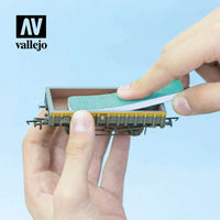 Vallejo Set of 3 (90x19x6 mm) Flexi Sanders Dual-Grit - 4001 - MPM Hobbies