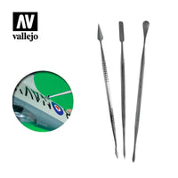 Vallejo Set of 3 Stainless Steel Carvers - 2002 - MPM Hobbies