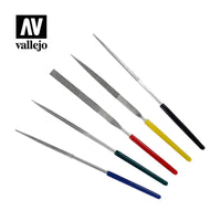 Vallejo Set of 5 Mini Diamond Files - 3004 - MPM Hobbies
