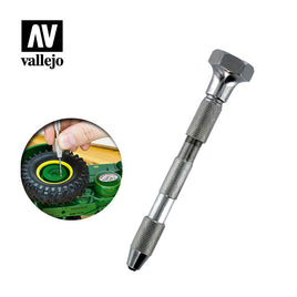 Vallejo Spin Top Pin Vice Double Ended - 9001