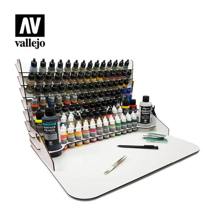 Vallejo 50x37cm Paint Display and Workstation with Vertical Storage - 26014 - MPM Hobbies