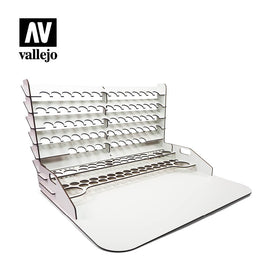 Vallejo 50x37cm Paint Display and Workstation with Vertical Storage - 26014