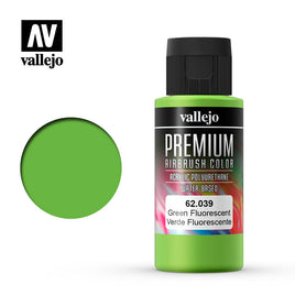 Vallejo 60ml Fluorescent Green - 62039