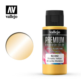 Vallejo 60ml Metallic Yellow - 62042