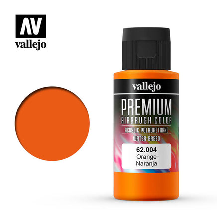 Vallejo Premium Airbrush Color Orange 60ml 62004