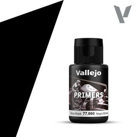 Vallejo 32ml Gloss Black - 77660