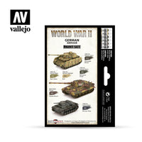 Vallejo Set of 6 (17ml) WWII German Armour - 70205