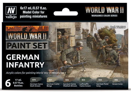 Vallejo WWII German Infantry 70.206 